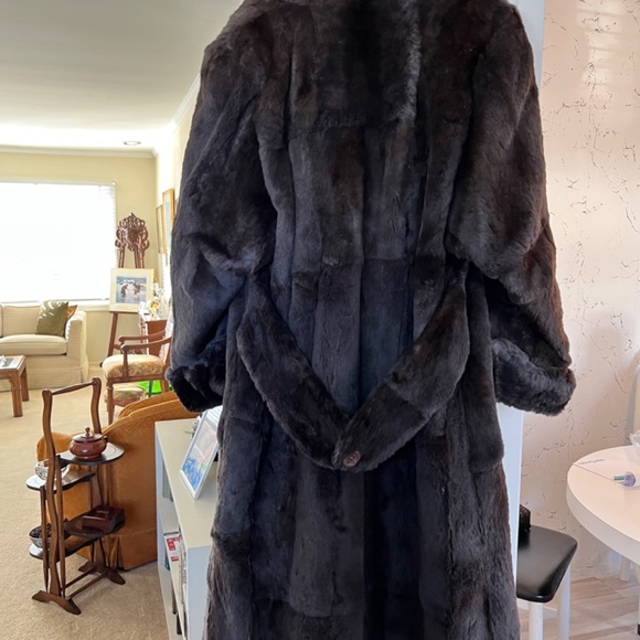 Long Rabbit coat - Picture 5 of 12